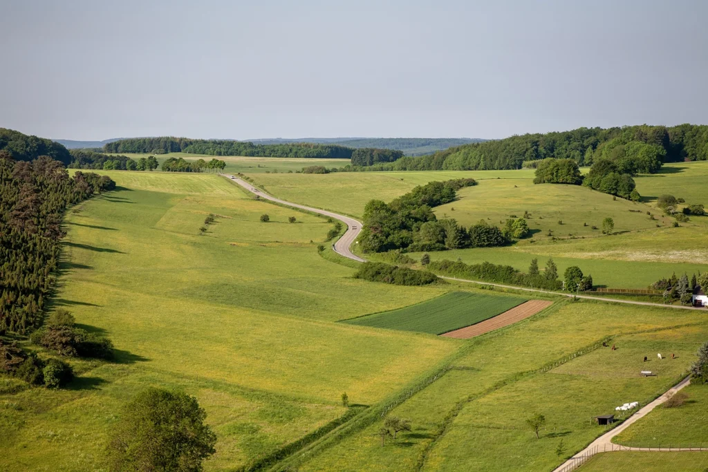 Country-Bank-aerial-view-of-plot-of-green-land